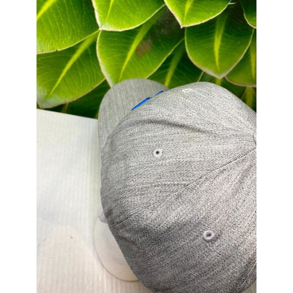 FAITH Christian Hat Sz. L/XL Flex Fit Port Authority Hat Grey Baseball Cap - Picture 4 of 7